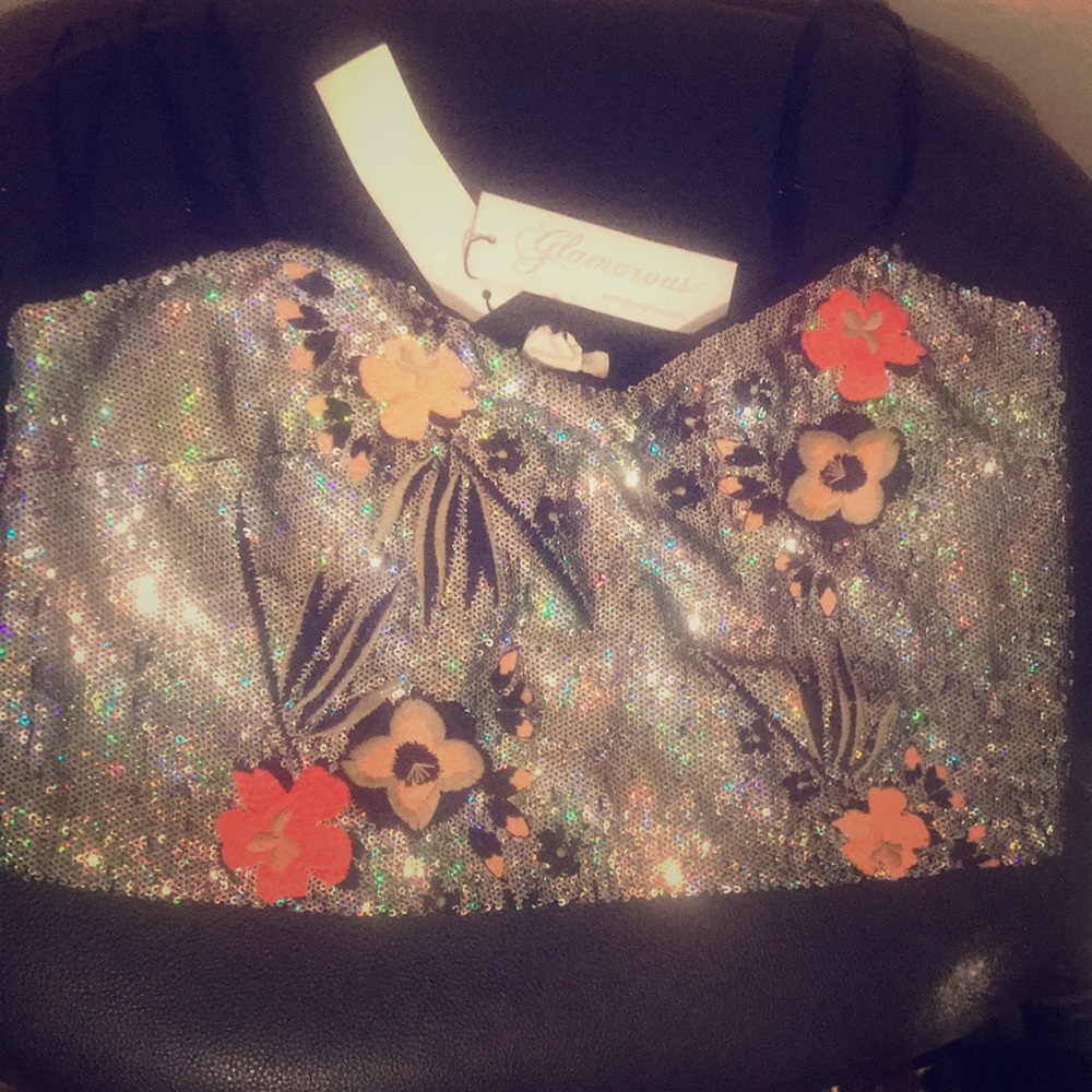 Retro crop top